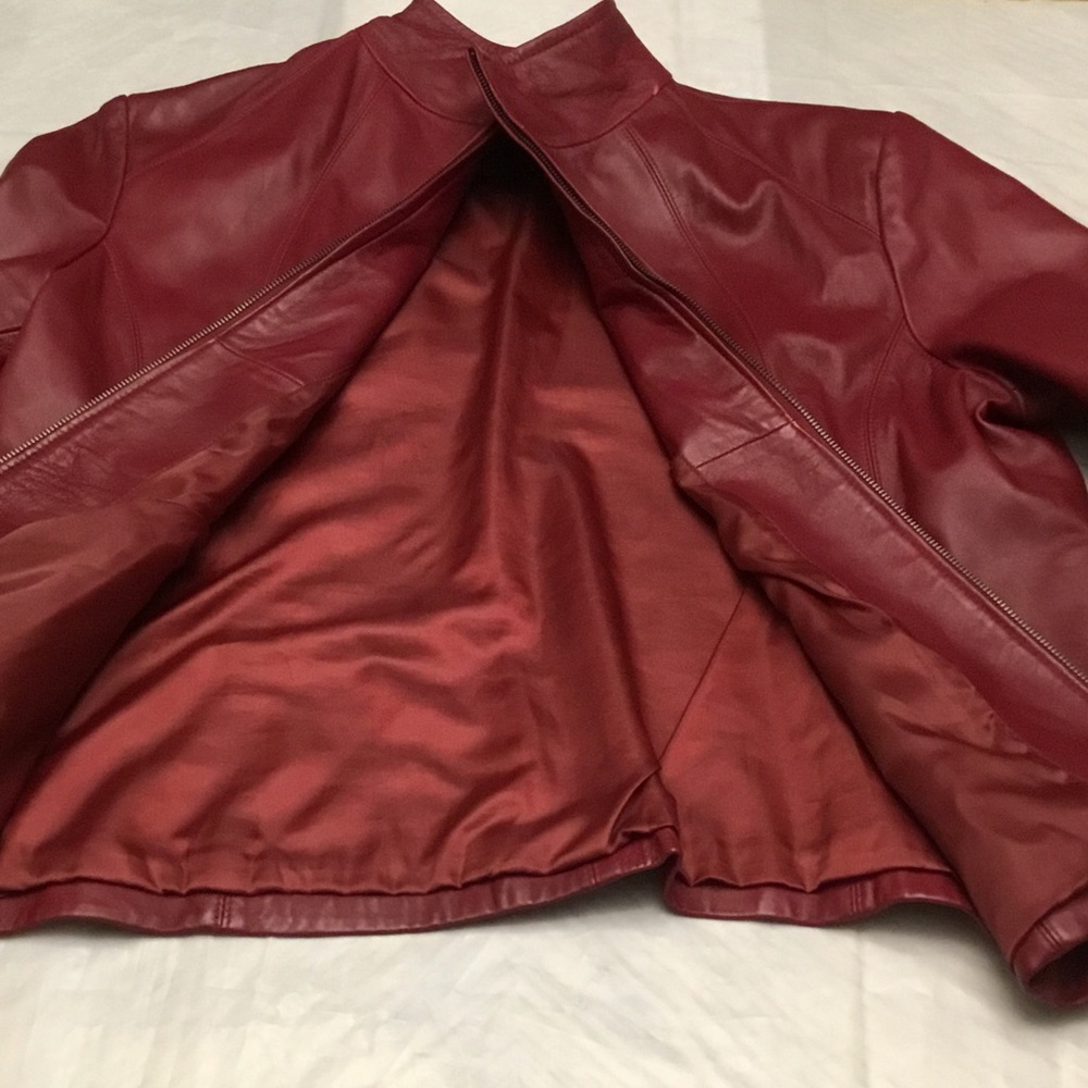 SIENA LEATHER COAT - Picture 4 of 16